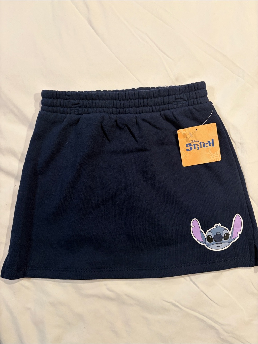 Disney Stitch Navy Blue Girls' Skirt 101, 102, 103